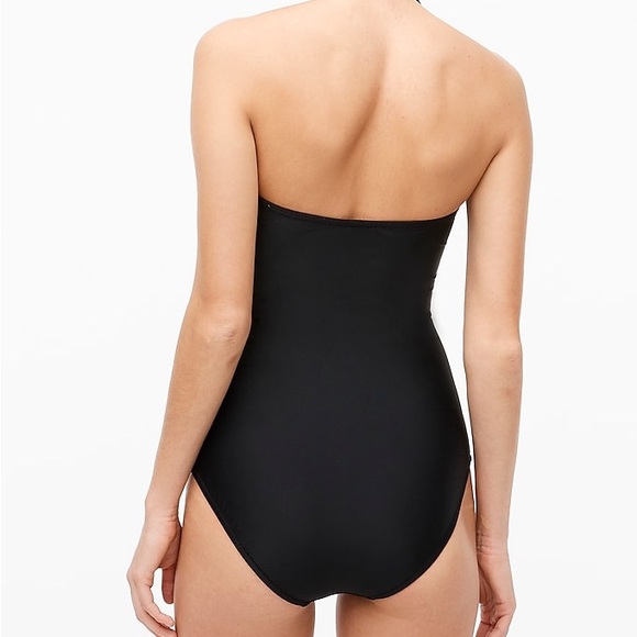 J.Crew Factory Women’s Strapless one-piece swimsuit NWT Size L Large - Picture 6 of 12